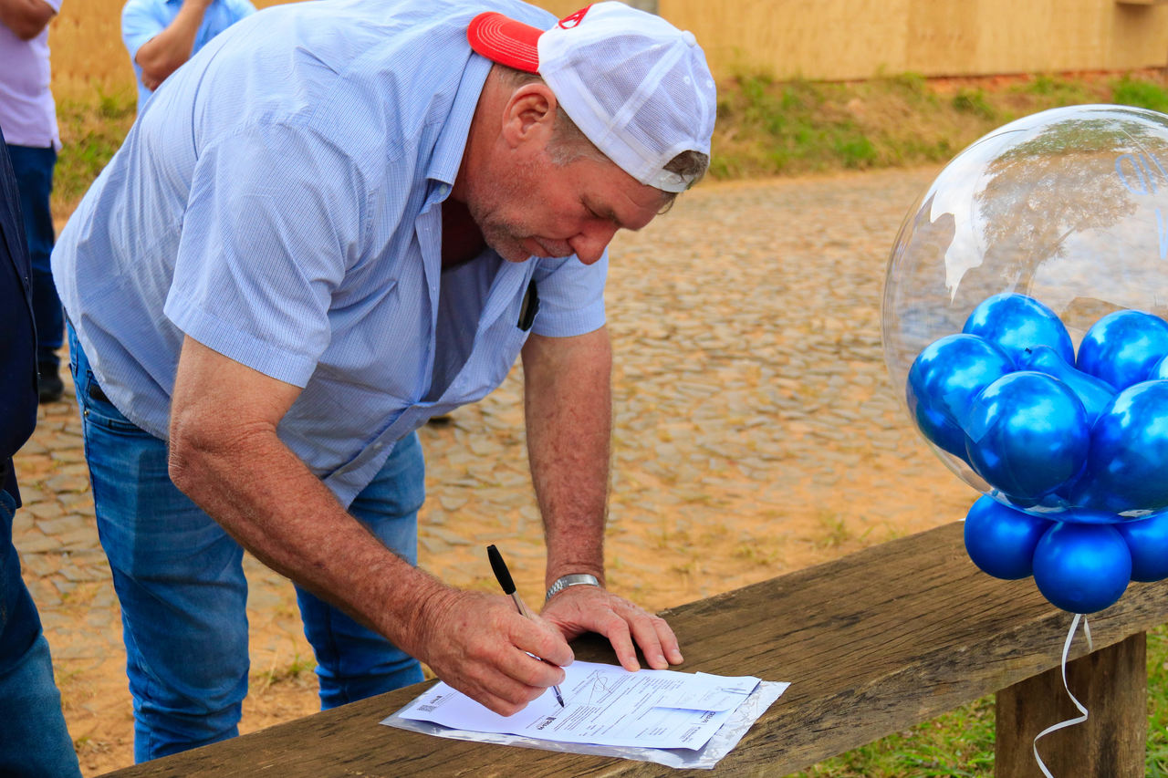 Tibagi lança oficialmente início da construção da nova escola em Caetano Mendes