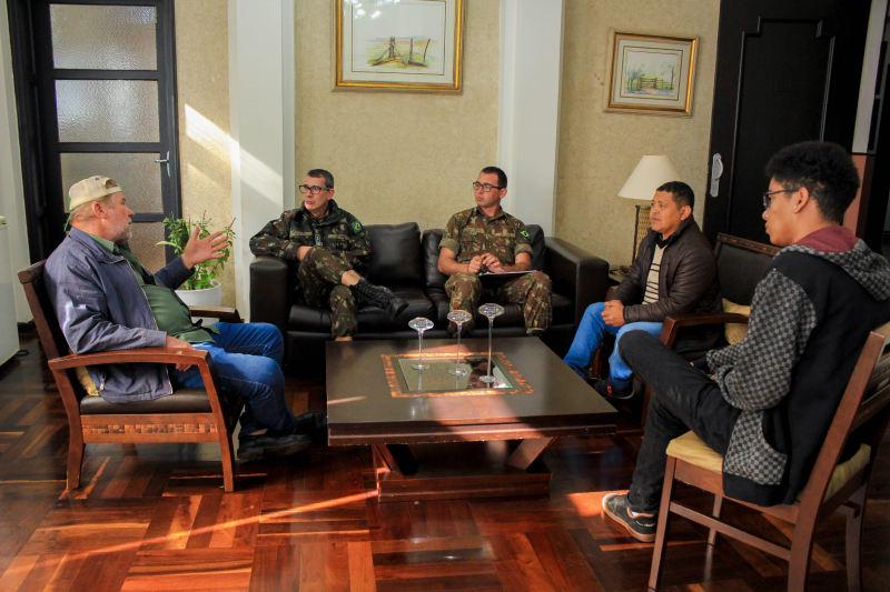 Visita de orientação técnica do comando militar da região acontece em Tibagi