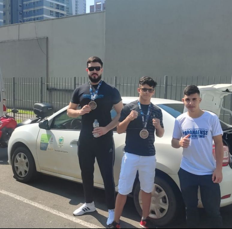 Atletas de Tibagi do jiu-jitsu conquistam três medalhas em competição estadual