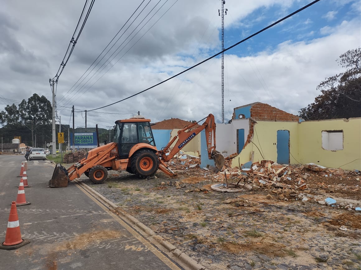 Tibagi inicia construção da nova subprefeitura em São Bento