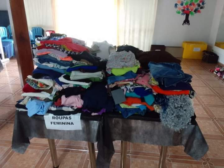 Assistência Social de Tibagi agradece doações recebidas para afetados pelas chuvas