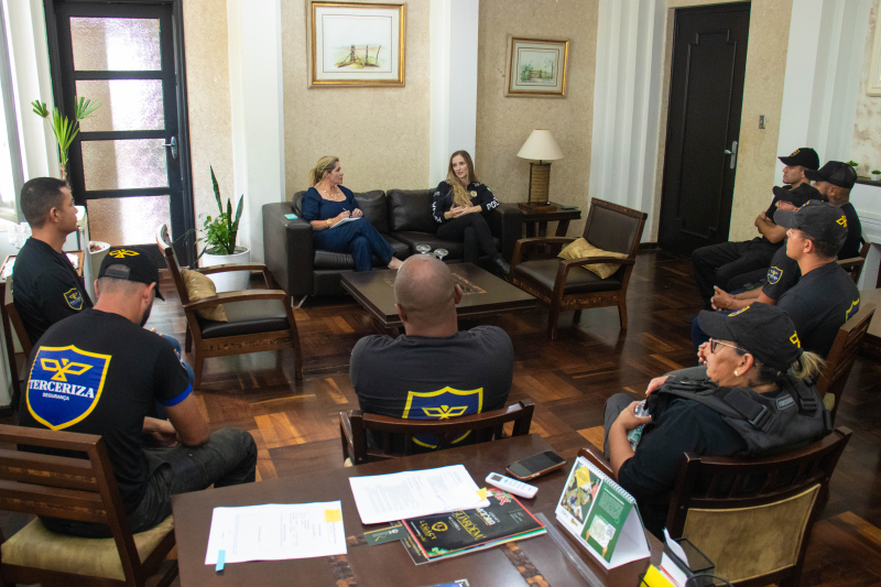 Gabinete de Tibagi pede apoio a Polícia Civil para aumentar a segurança nas escolas