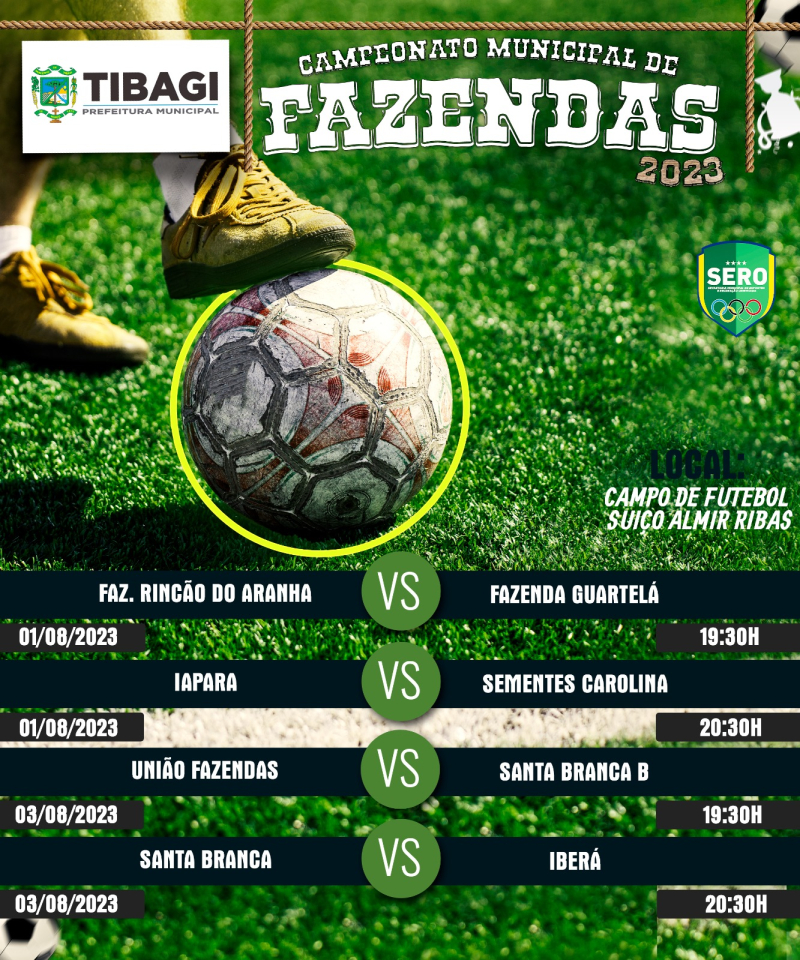 HOJE! Campeonato de Fazendas 2023 começa nesta terça-feira em Tibagi