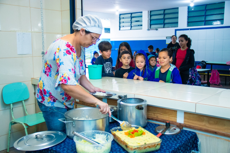 Educação de Tibagi capricha na merenda escolar todos os dias