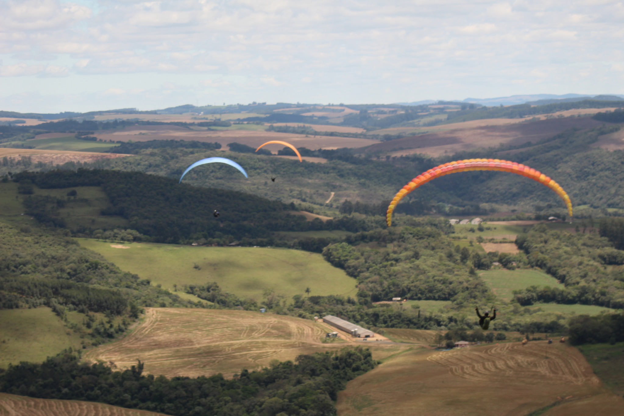 Tibagi sedia etapa do Paranaense de Parapente