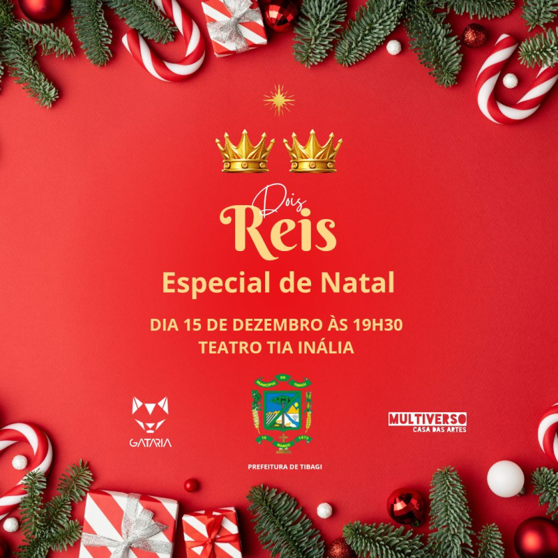 Prefeitura de Tibagi apresenta espetáculo Especial de Natal