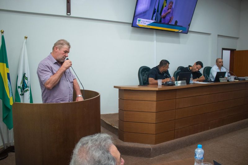 Prefeito de Tibagi participa da abertura da Sessão Legislativa da Câmara de Vereadores