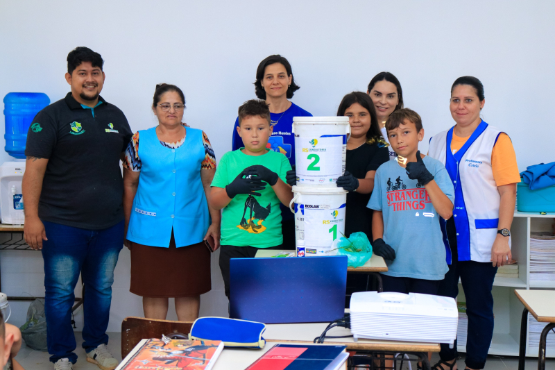 Meio Ambiente de Tibagi realiza projeto de saúde e educação ambiental nas escolas dos distritos