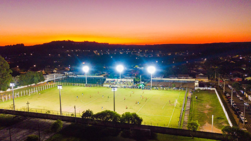 Inauguração da Iluminação do Campo Homero de Melo em Tibagi