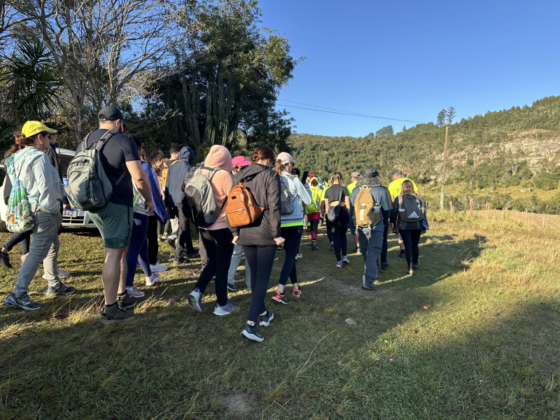 Tibagi promove mais uma Caminhada na Natureza com sucesso no Circuito do Barreiro